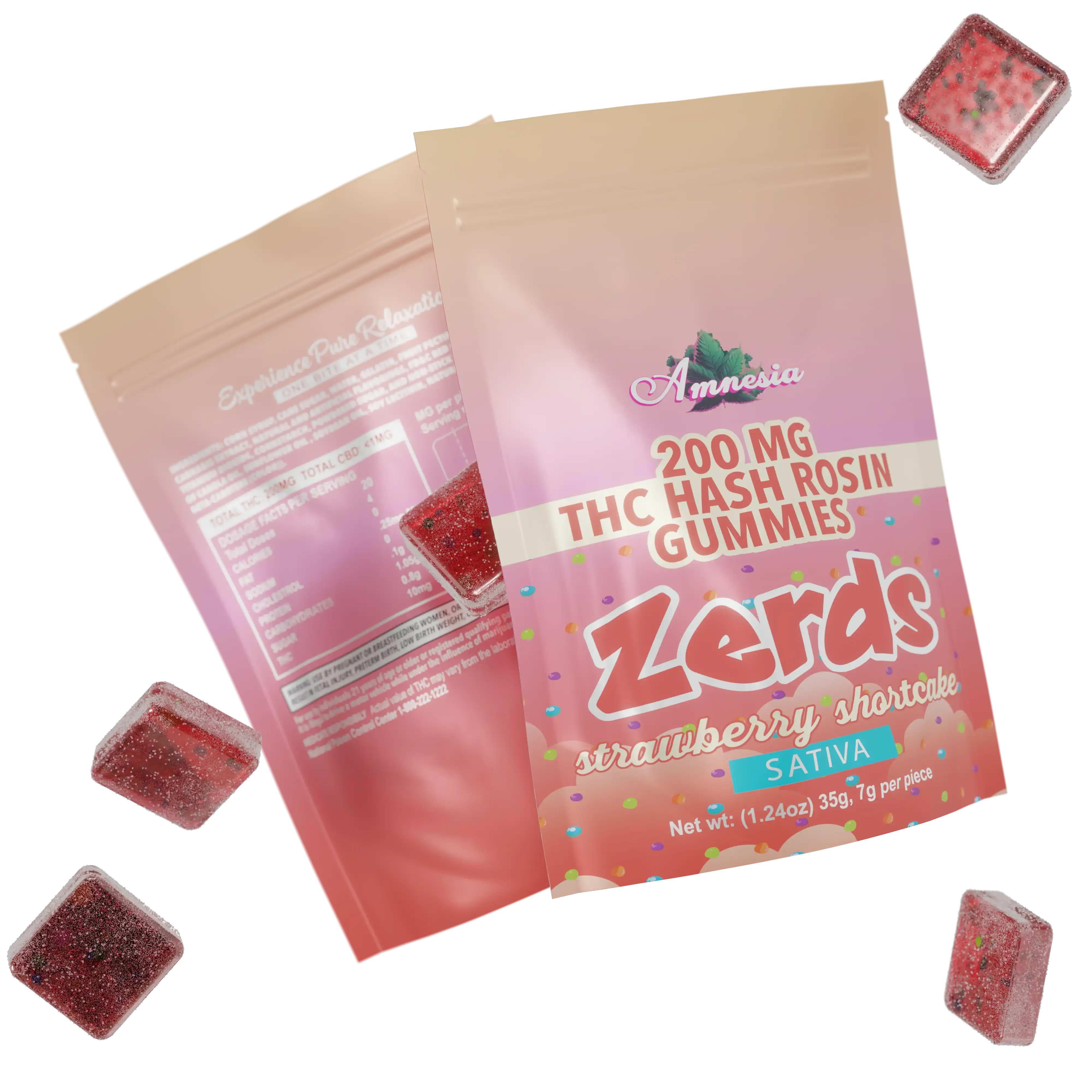 Zerds 200mg Strawberry Shortcake