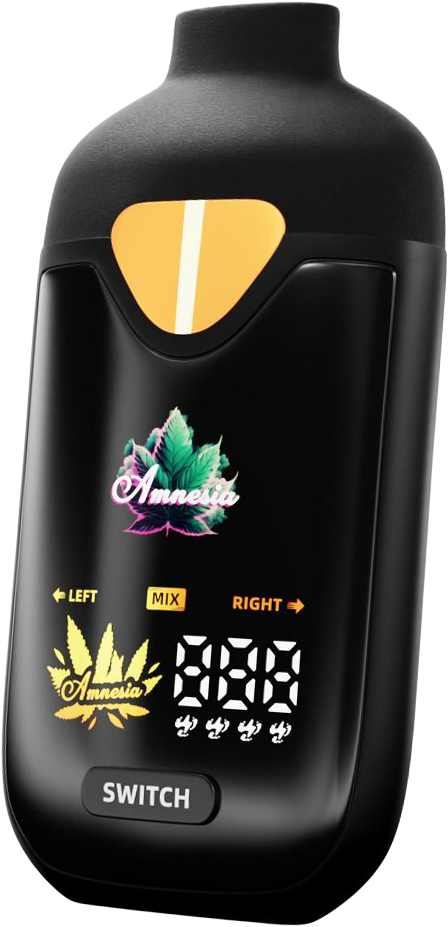 Amnesia black 2G SWITCH two-in-one vape